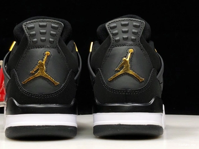 Jordan Metallic Gold-White 308497-032 Black Royalty 4 Air 0623